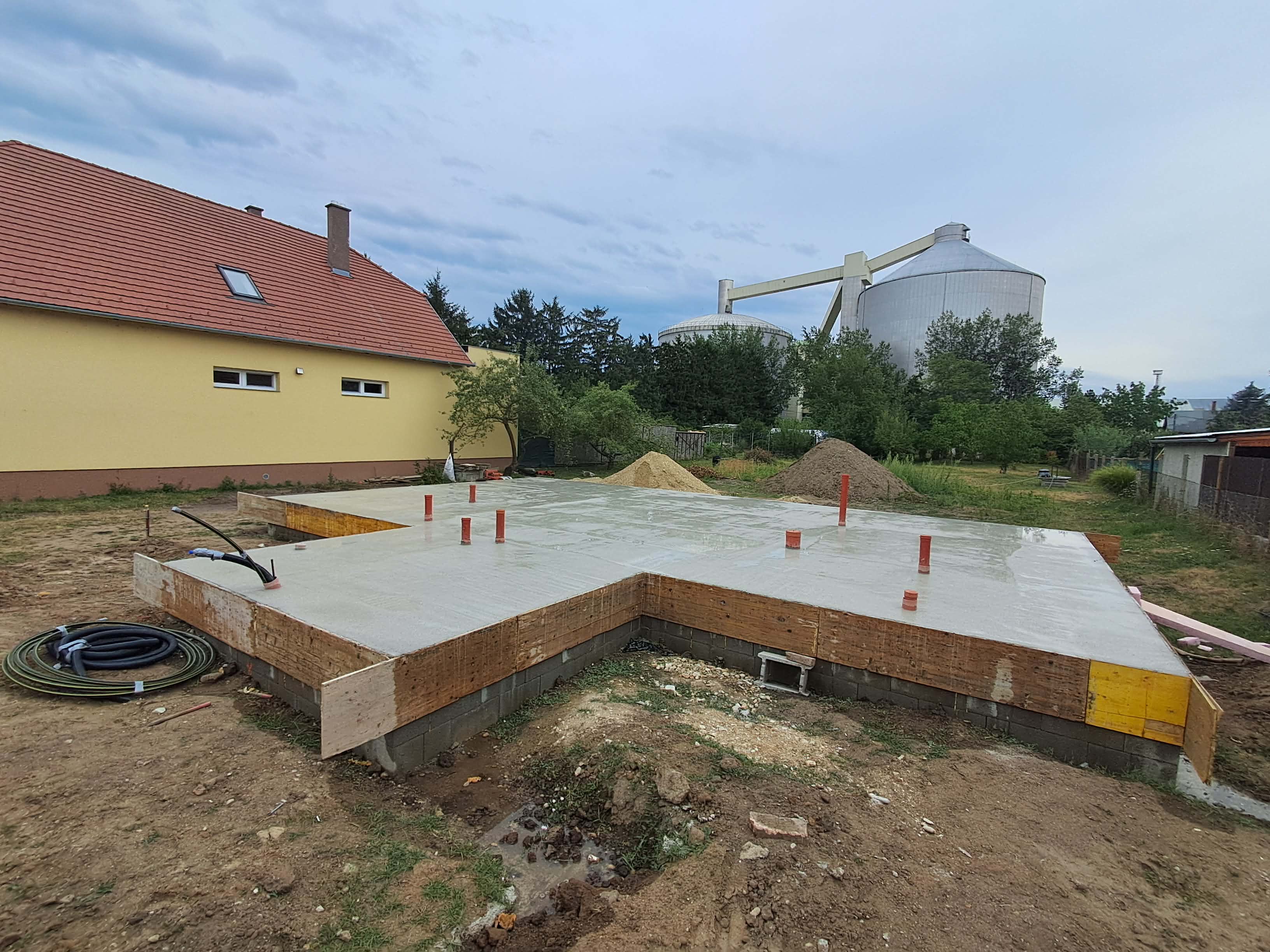 Gerendaházas családi ház építése – Petőháza